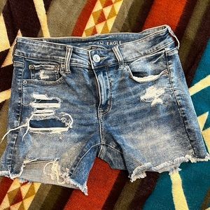 American Eagle next level denim shorts